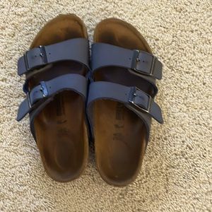 Birkenstocks navy size 34